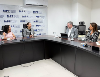 MPF recebe representantes do UNOPS em agenda sobre parceria em Maceió