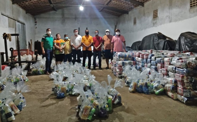 Craíbas: MVV doa 250 cestas básicas com kits de higiene contra a COVID-19