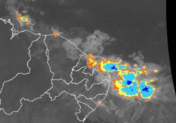 Previsão aponta chuva passageira no fim de semana em Alagoas