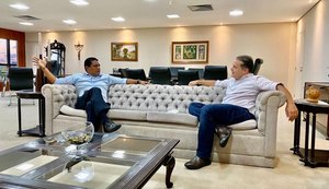 Governador declara  apoio a candidato do PSB, partido de JHC em Palmeira dos Índios