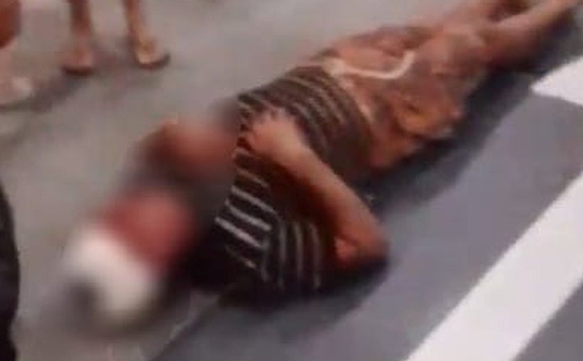 Homem é agredido dentro de supermercado na Serraria e fica em estado grave