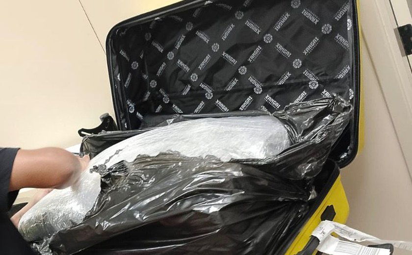 Polícia Federal apreende cerca de 16 quilos de maconha no Aeroporto Zumbi dos Palmares