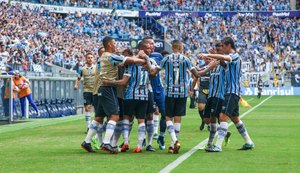 Grêmio faz 3x0 no Internacional e fica próximo de vaga na semifinal