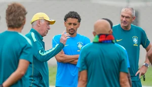 Carlo Ancelotti espera evolução do Brasil em jogo contra a Escócia