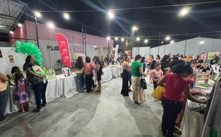 Casa Tuca realiza a 4ª feira do empreendedorismo, no Vergel do Lago