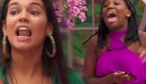 Leidy Elin, Beatriz e Alane brigam aos gritos no 'Big Brother Brasil 24'