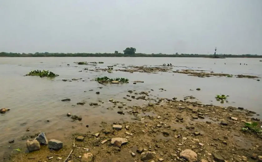 Rio Paraguai registra mínima histórica em ano mais seco no Pantanal