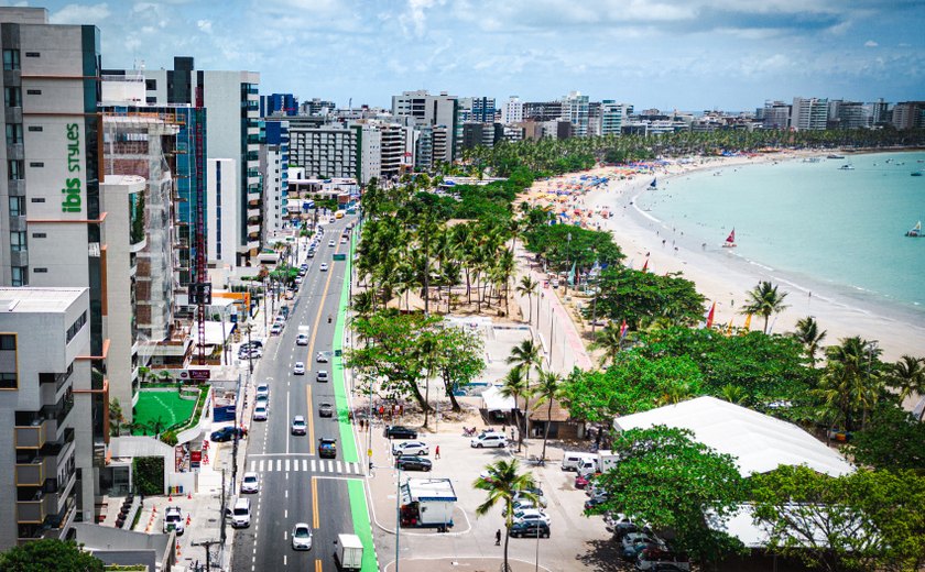 Faixa Verde da orla marítima é ampliada para 2,5 quilômetros de extensão