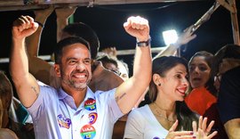 Mais votado, Paulo retoma campanha pelas ruas de Maceió