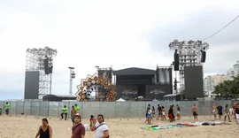 Bombeiros fazem última vistoria em estruturas para show de Shakira