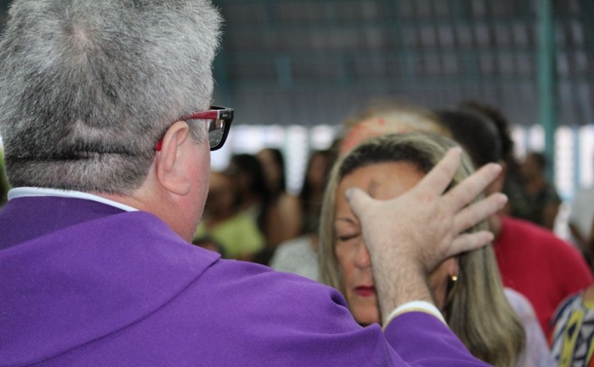Arquidiocese de Maceió divulga horários das celebrações da Quarta-feira de Cinzas