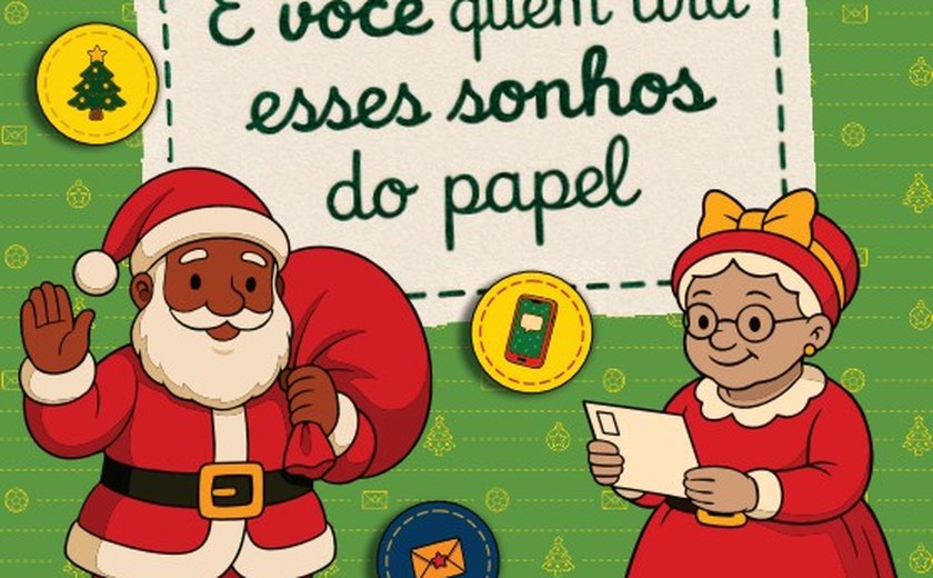 Papai Noel dos Correios será lançado dia 19 de novembro