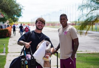 CRB treina e inicia viagem para decisão contra o Sousa pela Copa do Brasil
