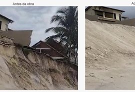 Uso de geobags salva três praias em Alagoas