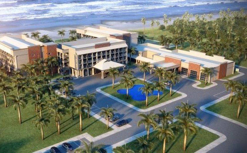 Novo resort começa a ser construído na praia de Ipioca, em Maceió