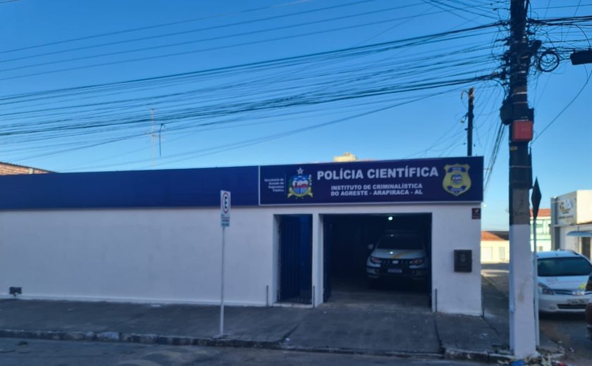 Base do Instituto de Criminalística começa funcionar a partir desta segunda (01) em Arapiraca