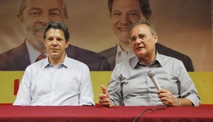 Haddad oficializa apoio de Lula a Renan Filho