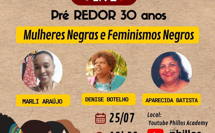 21º Redor abre pré-programação com live sobre mulheres negras e feminismo negros