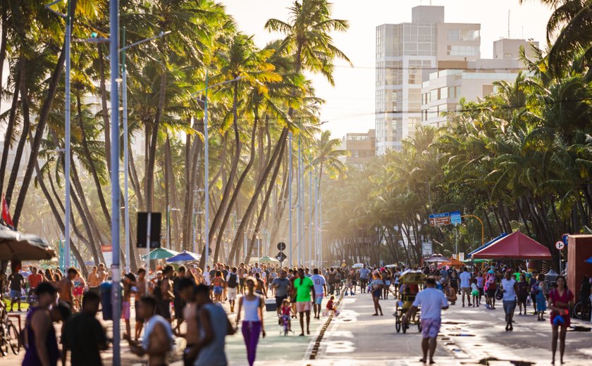 Rua Aberta da Ponta Verde funcionará no feriado da Emancipação de Alagoas