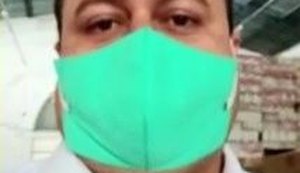 Covid-19: Léo Saturnino faz nova vistoria em depósito e diz que estoque continua baixo