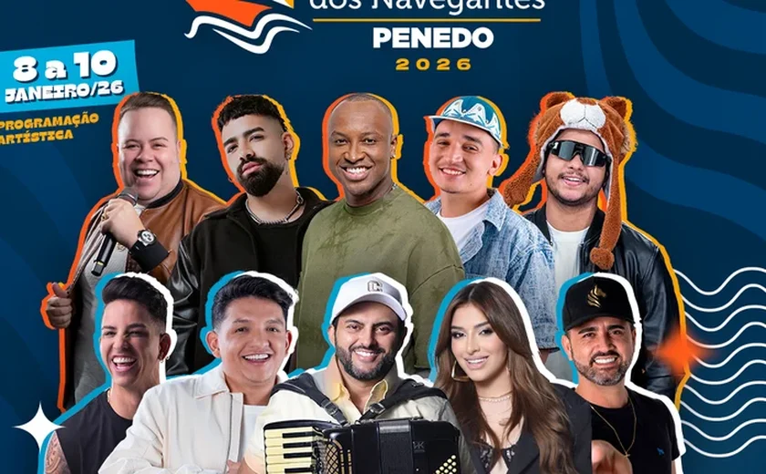 Prefeitura de Penedo anuncia atrações da Festa de Bom jesus dos Navegantes