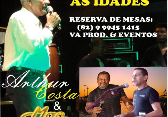 Baile Todas as Idades com Arthur Costa e Banda Mac Quinteto