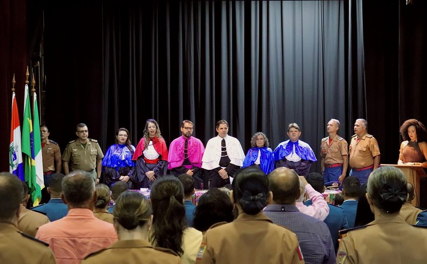 Uneal gradua primeira turma de cadetes do Corpo de Bombeiros Militar de Alagoas