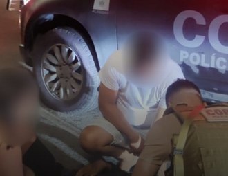 Polícia Civil presta primeiros socorros a vítima de acidente na Cidade Universitária