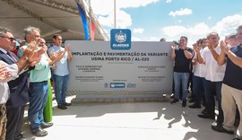 Governador Paulo Dantas entrega novo eixo viário da AL-220, em Campo Alegre