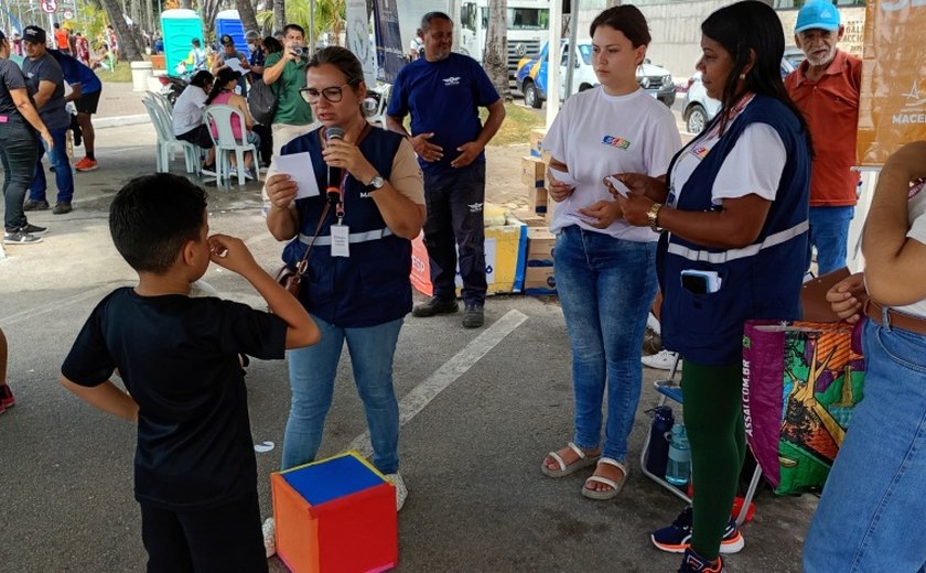 Semdes realiza ação de combate ao trabalho infantil na Rua Aberta