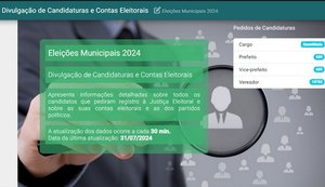 Registros de candidaturas podem ser acompanhados na plataforma DivulgaCandContas