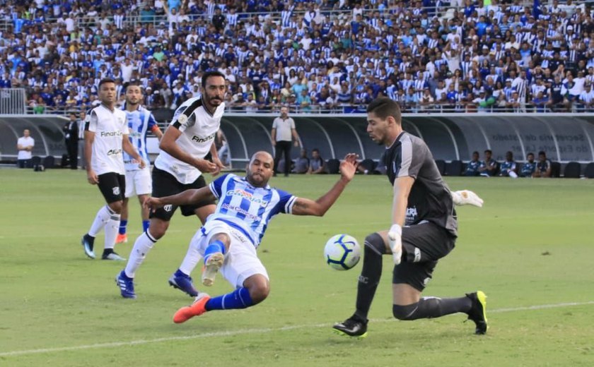 CSA abre dois gols, mas cede empate ao ASA no clássico do estadual