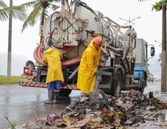 Infraestrutura retira mais de 250 toneladas de entulhos da rede de drenagem