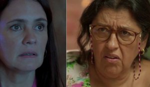 'Amor de Mãe': Thelma apanha de Lurdes e fica descontrolada