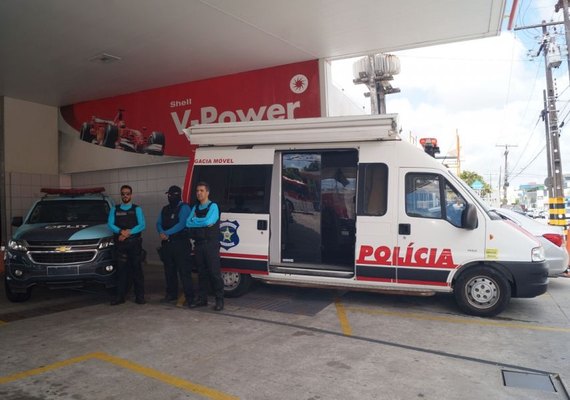 Polícia Civil disponibiliza Delegacia Móvel para população do bairro do Pinheiro