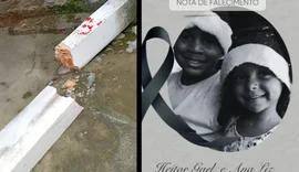 Queda de pilastra deixa duas crianças mortas no Prado, em Maceió