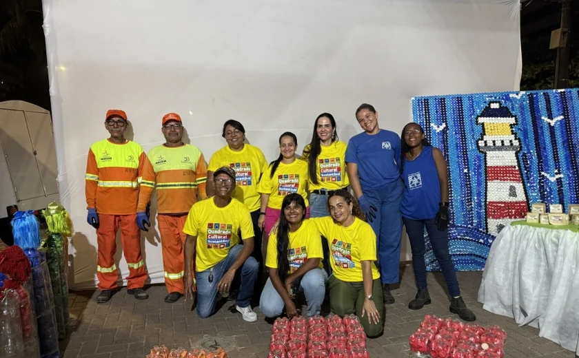 Alurb coleta 280 quilos de recicláveis durante festival gastronômico