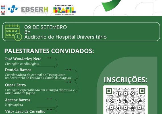 HU realiza simpósio para sensibilizar sobre doação de órgãos