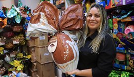 Ovos de Páscoa com preços elevados