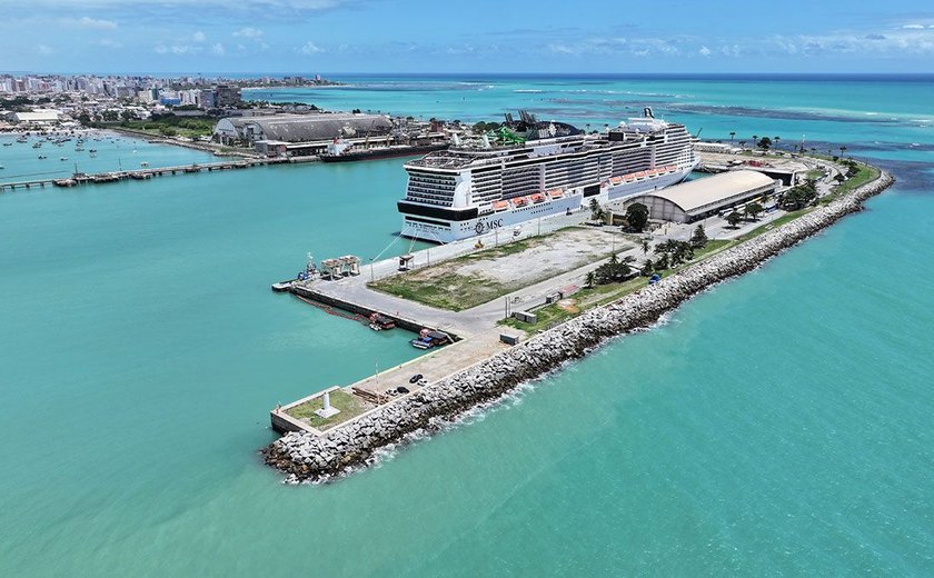 Porto de Maceió registra movimentação de mais de 2,5 milhões de toneladas em 2025