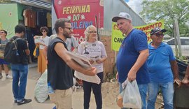 Lenilda Luna visita feirinha do Tabuleiro e cobra condições dignas para feirantes e pedestres
