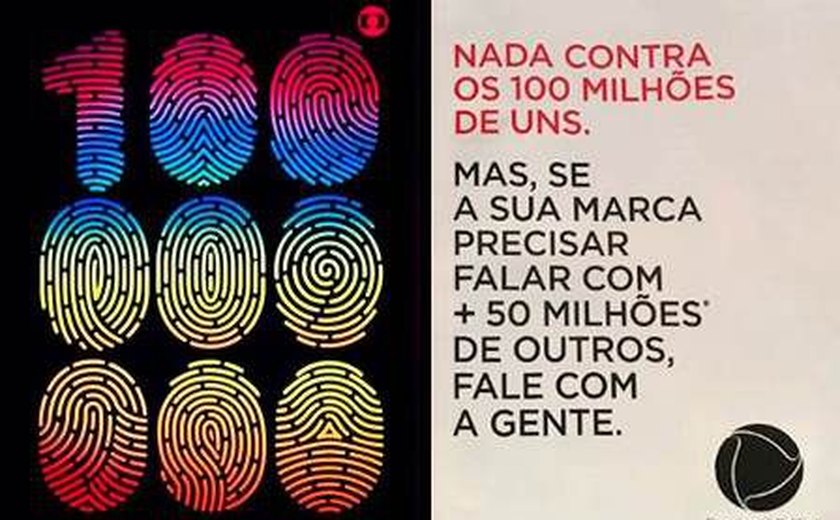 “50 Milhões de Outros”: Record cutuca campanha institucional da Globo