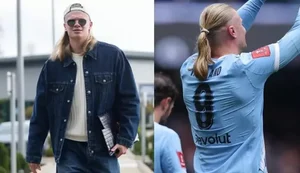 Erling Haaland expõe motivo 'sobrenatural' para não cortar os cabelos: 'A força está aí'