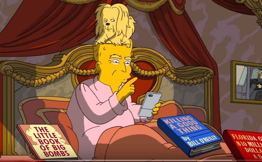Simpsons fazem 'balanço irônico' dos primeiros 100 dias do governo Trump