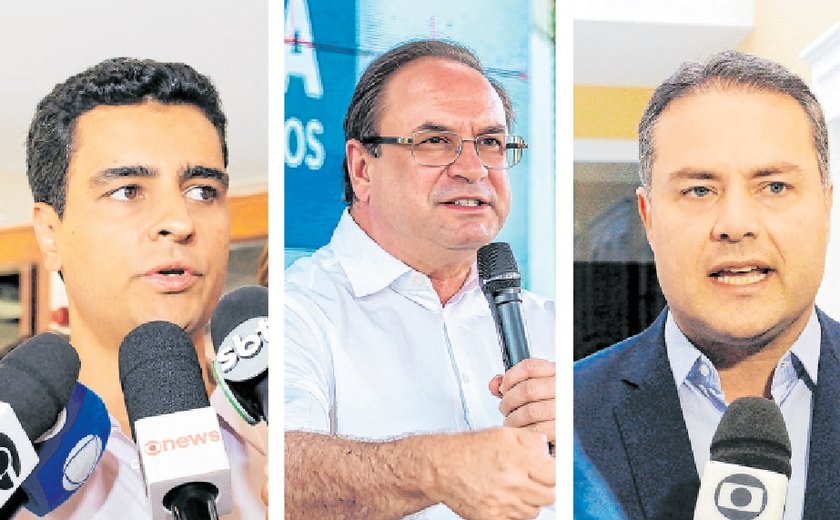 Renan e JHC disputam apoio do prefeito de Arapiraca