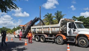 Orla lagunar: obras modificam trânsito a partir deste sábado