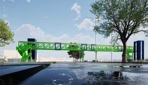 Prefeitura de Maceió inicia fundação de obra da nova passarela de pedestres do Canaã
