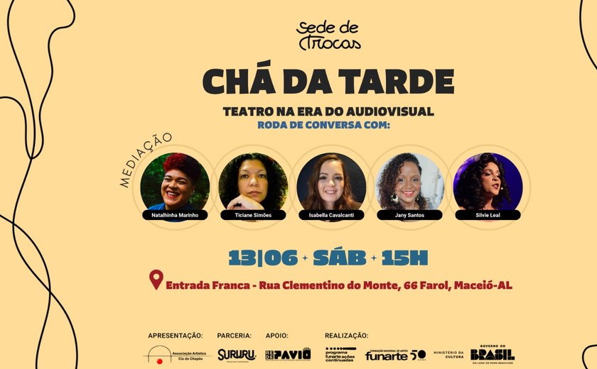 Cia do Chapéu realiza oficina sobre produção cultural e teatro e audiovisual