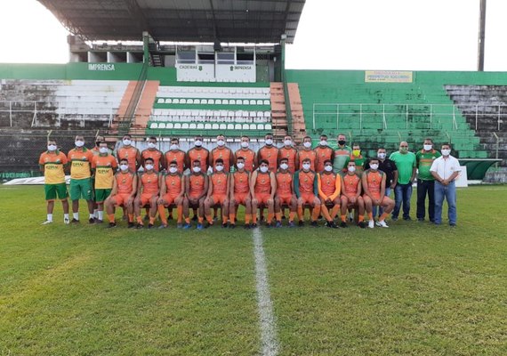 Coruripe apresenta comissão técnica e elenco para disputa do Brasileirão da Série D