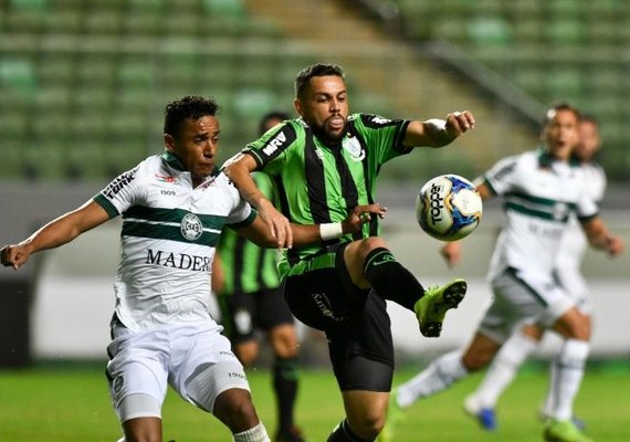 América empata em casa e segue sem vencer na Série B